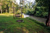 swing on lake